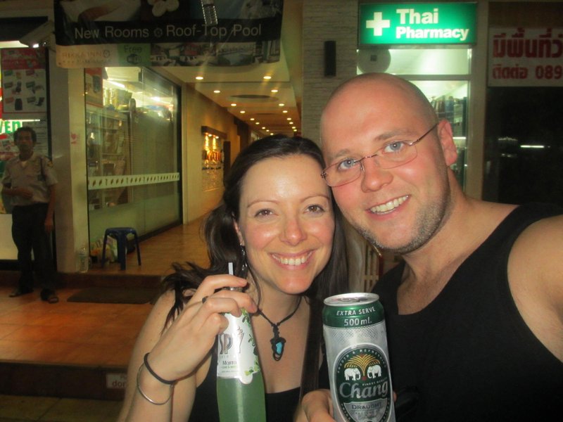 First night in Bangkok - as green as it gets