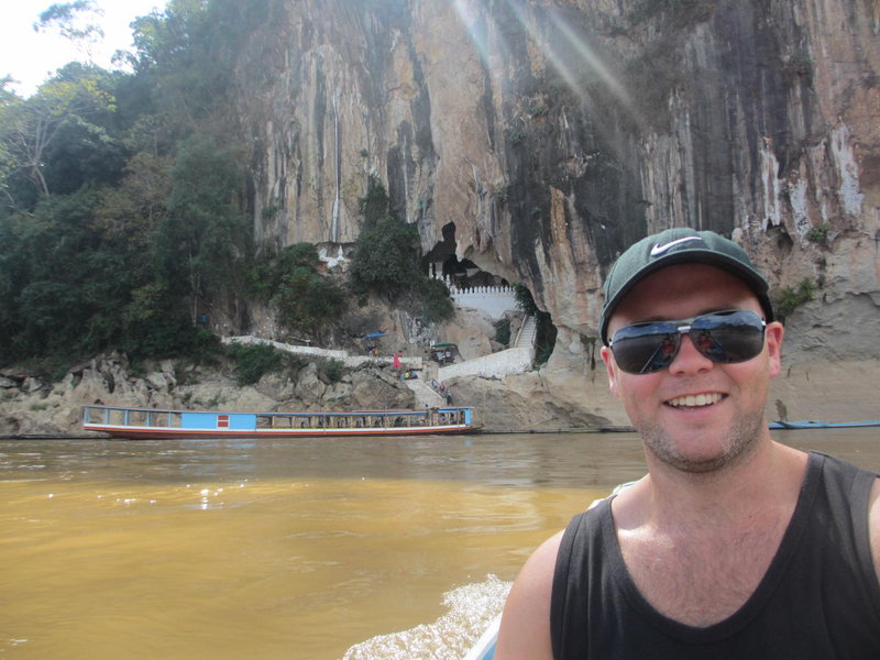 River taxi to the Buddhist river caves