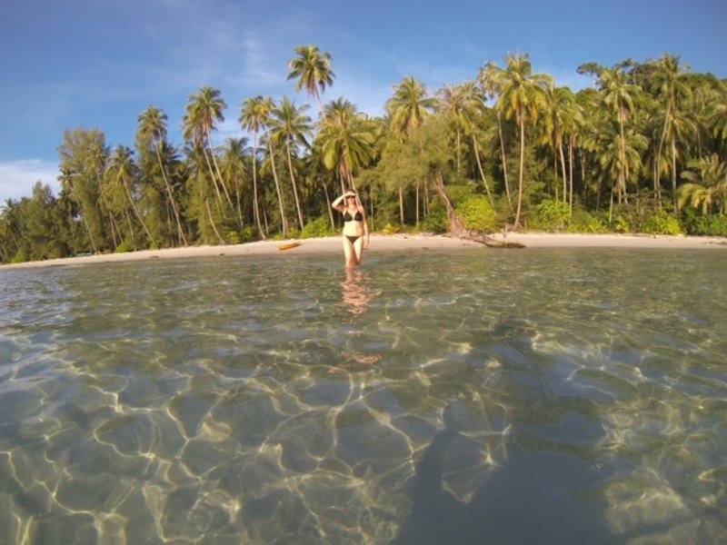 Stoffel at Yaikee Cliff beach