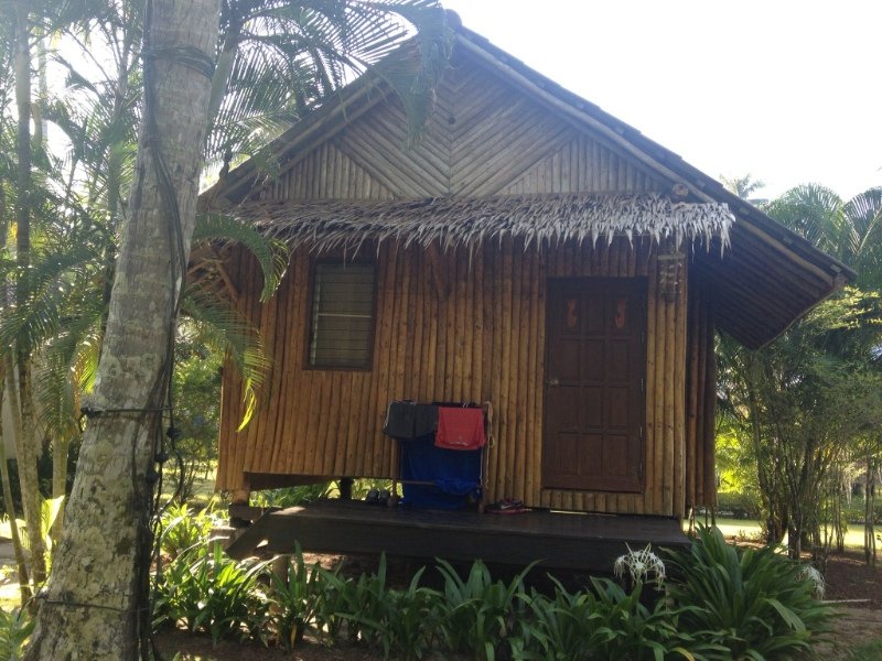 Our River view hut