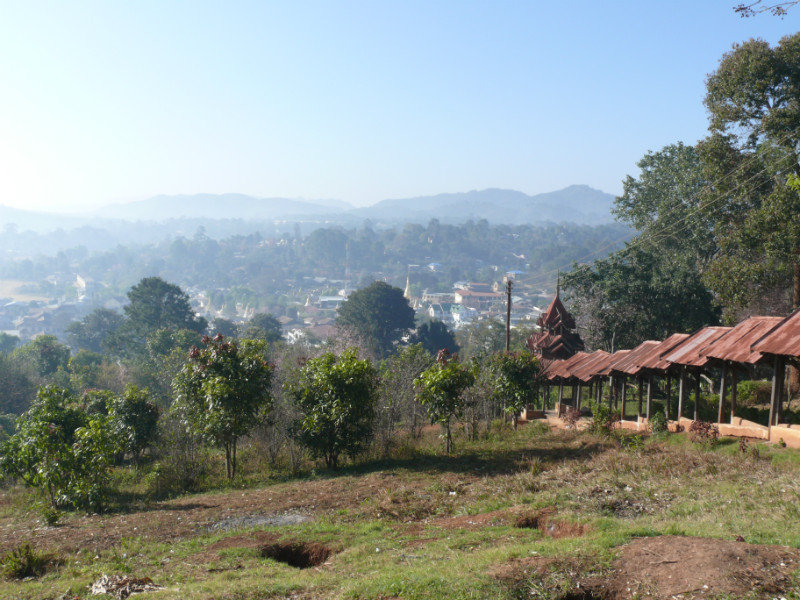 Kalaw from the monastery