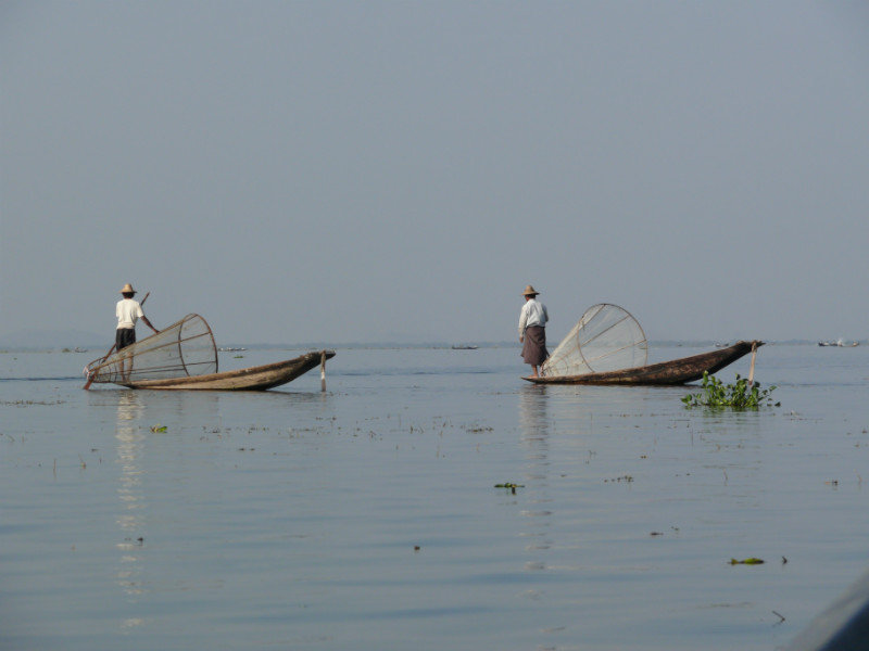 Inle fishermen