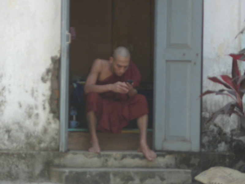 monk on mobile