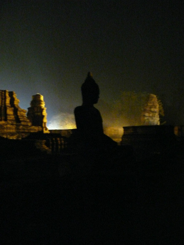 Ayutthaya at night