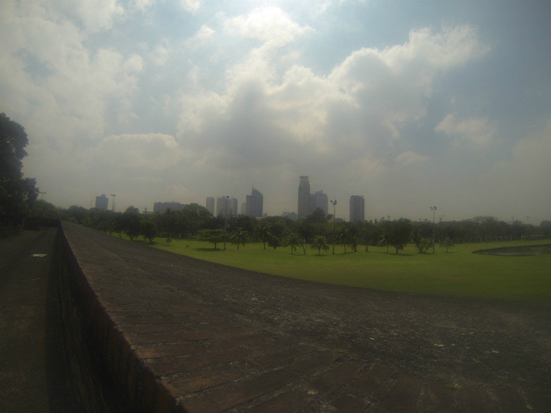 Manila Skyline from Intramuros