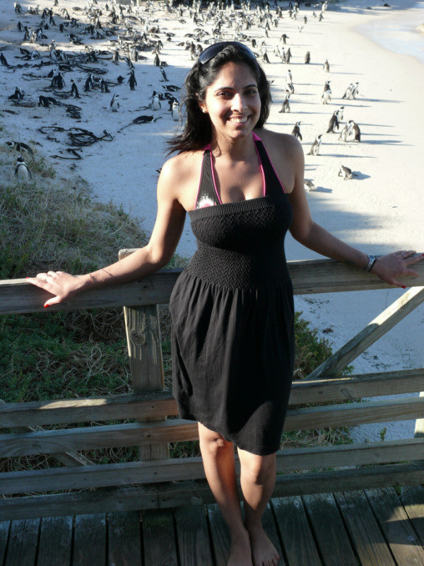 Pooja and penguins