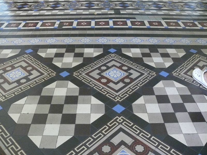 General post office floor tiles