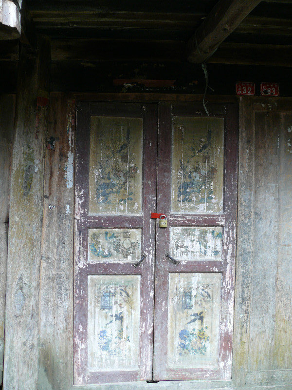 painted door
