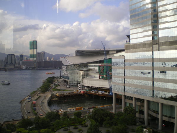 HKCEC from our hotel room