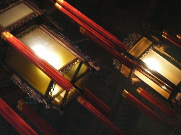 temple lanterns
