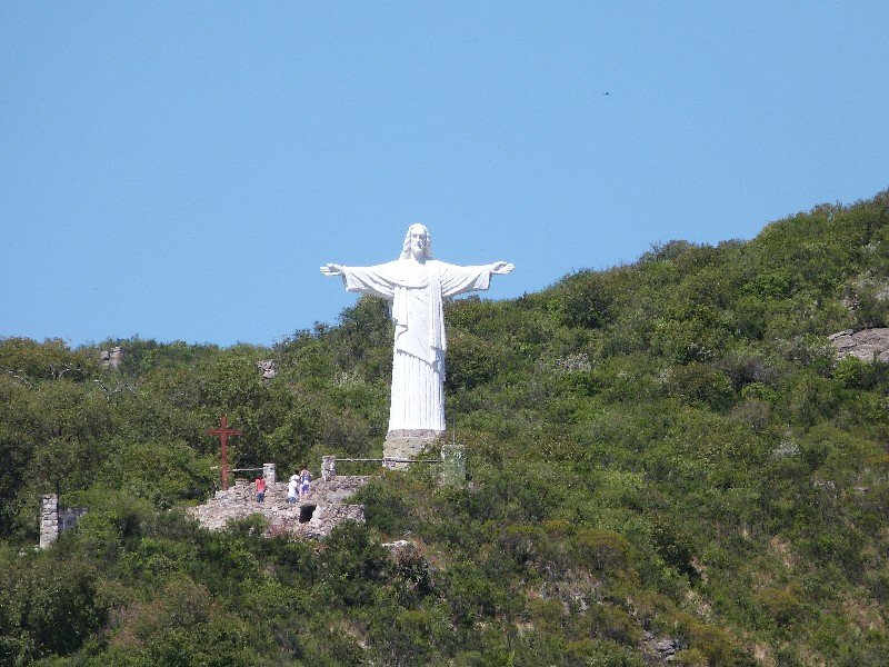 Another Christ statue