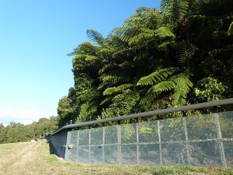 Jurassic park style fence