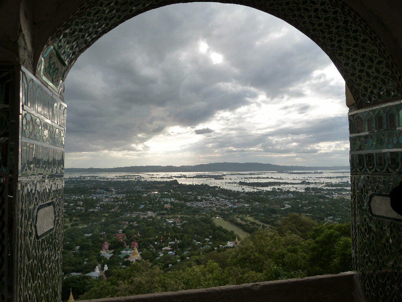 View from Mandalay hill