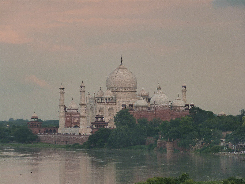 Taj Mahal from Red Fort