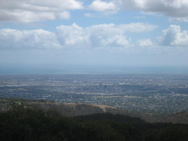 View of Adelaide from Mt. Lofty