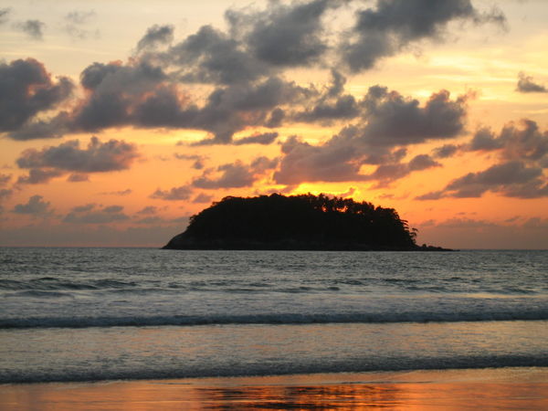 Sunset at Kata Beach, Phuket