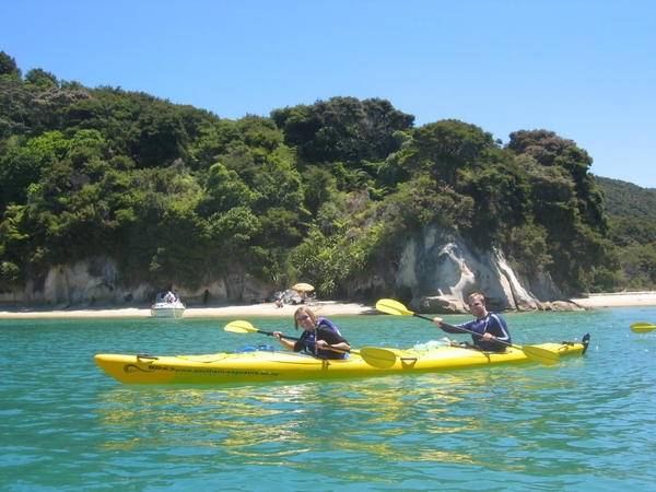 Kayak action shot