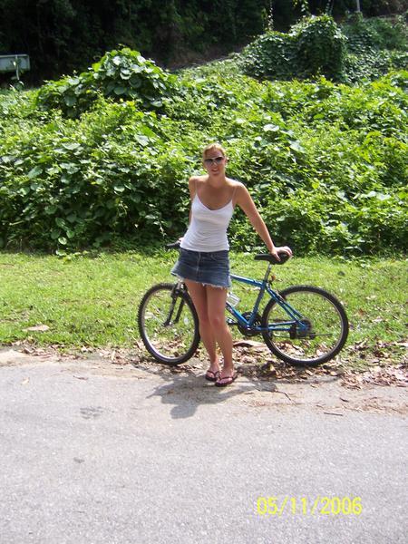 Cycling on the island