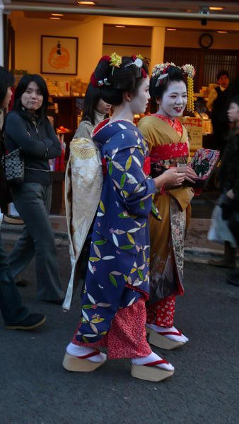 geisha's in Kyoto
