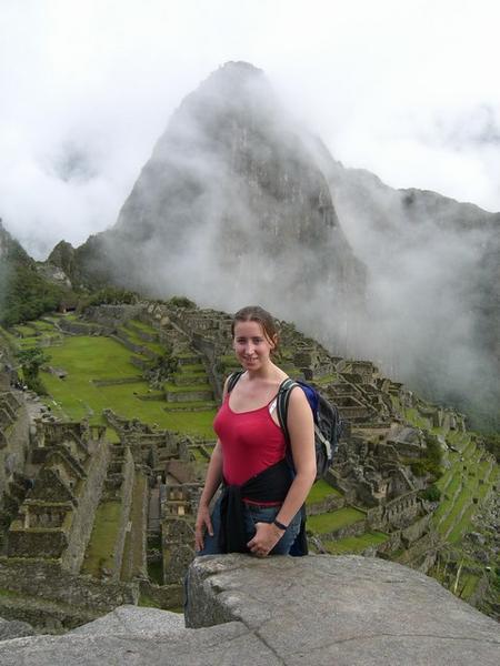 Claire at Machu Picchu 1