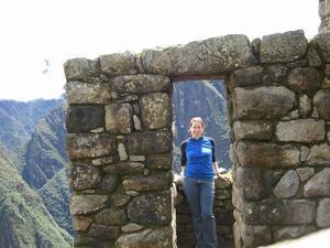 Claire at Machu Picchu 4