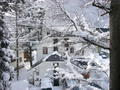 view from our hostel in Hakuba