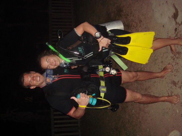 us after our night dive