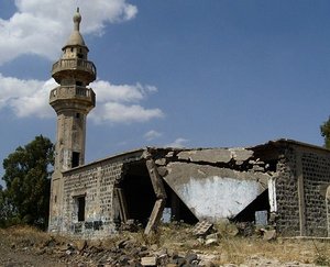 abandoned Circassian mosque