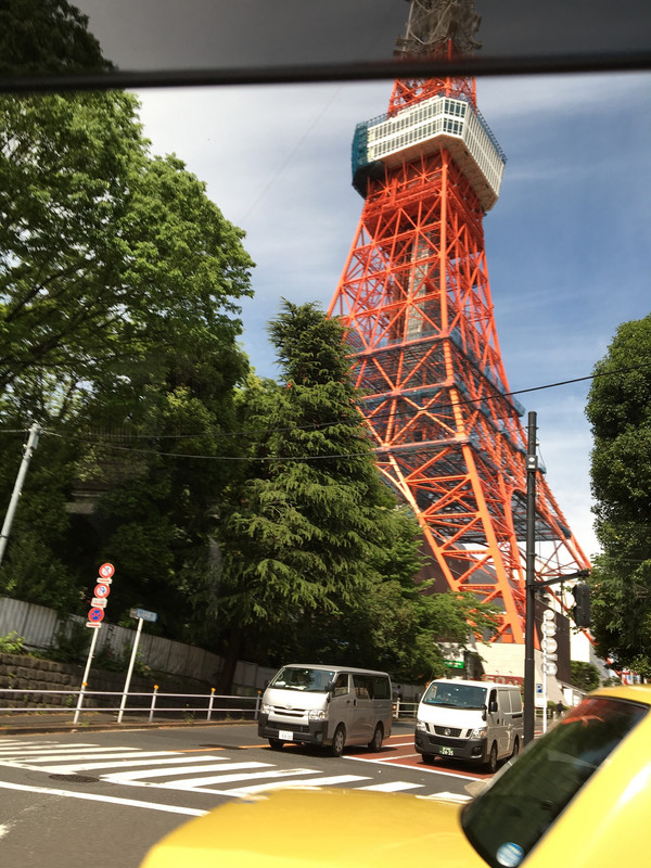 Tokyo Tower the day after