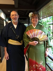 Kimono couple