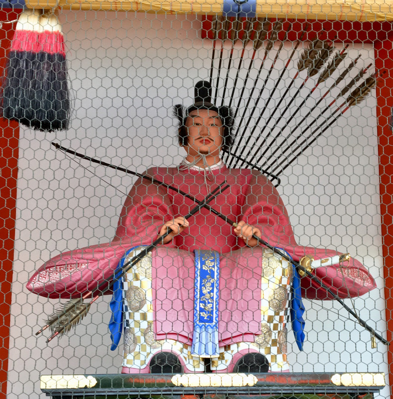Ah guard at Fushimi Inari shrine