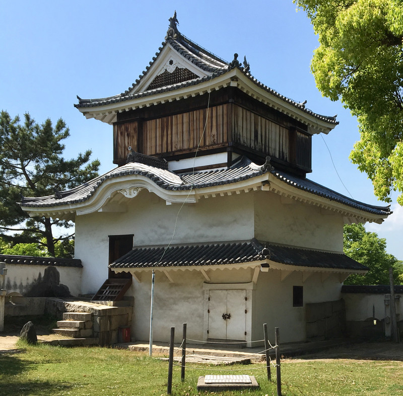 Tsukimi Yagura turret for moon viewing at Okayama Castle