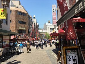 Chinatown in downtown Kobe