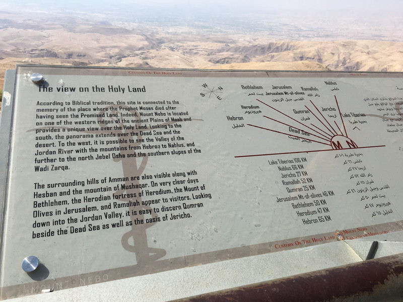 Mount Nebo directional indicator