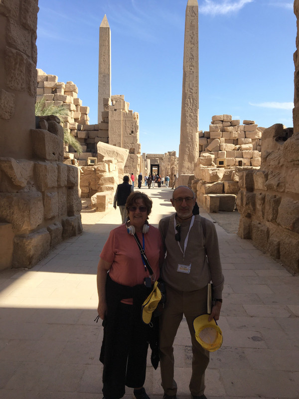 at the Karnak Temple