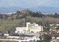 from Mount Eden seeing One Tree Hill obelisk