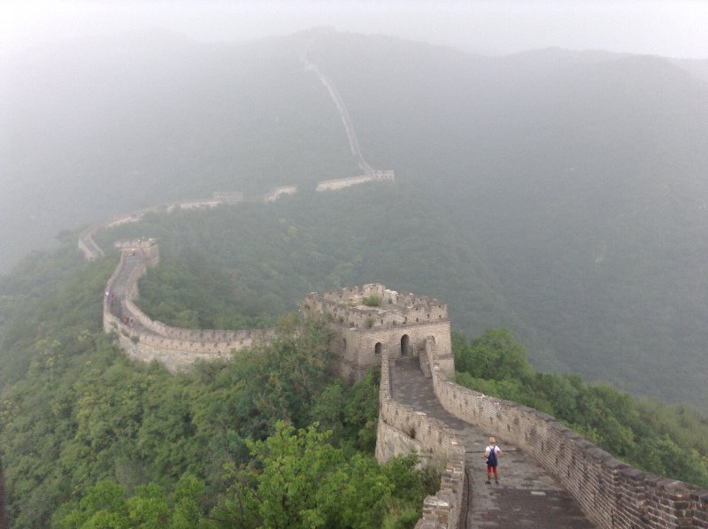 the Great Wall seems to go on forever