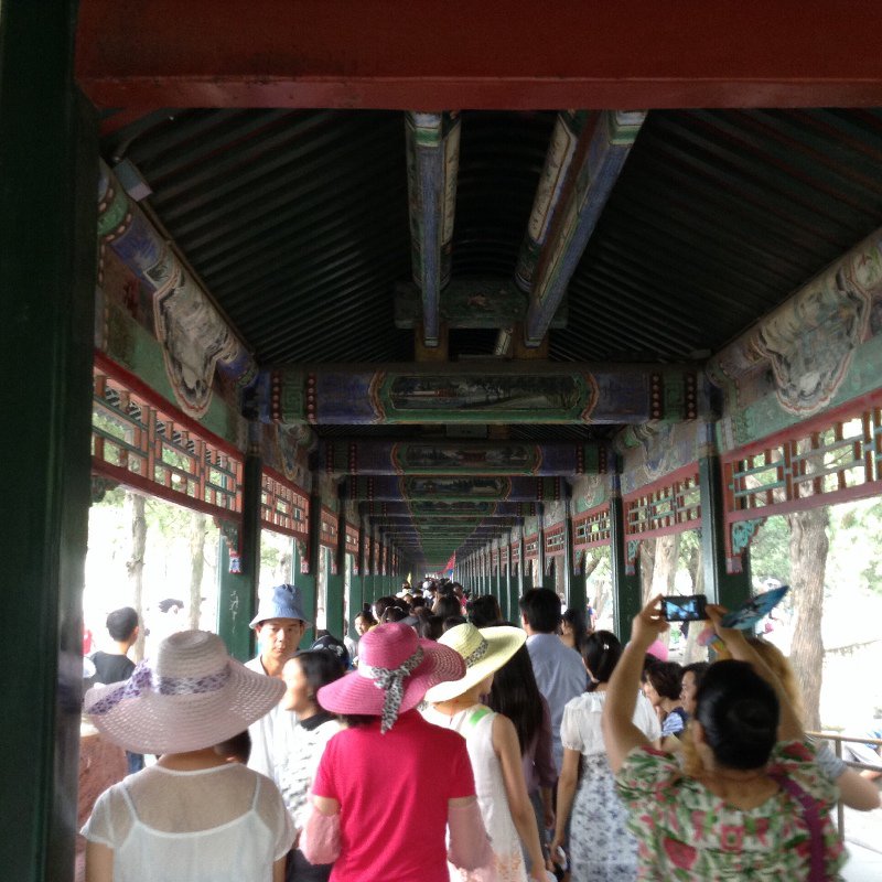 the Long Corridor at the Summer Palace