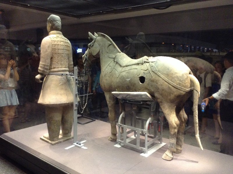 horseman - rear view