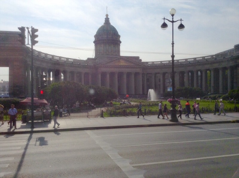 St Petersburg architecture is much more varied and stylish than Moscow