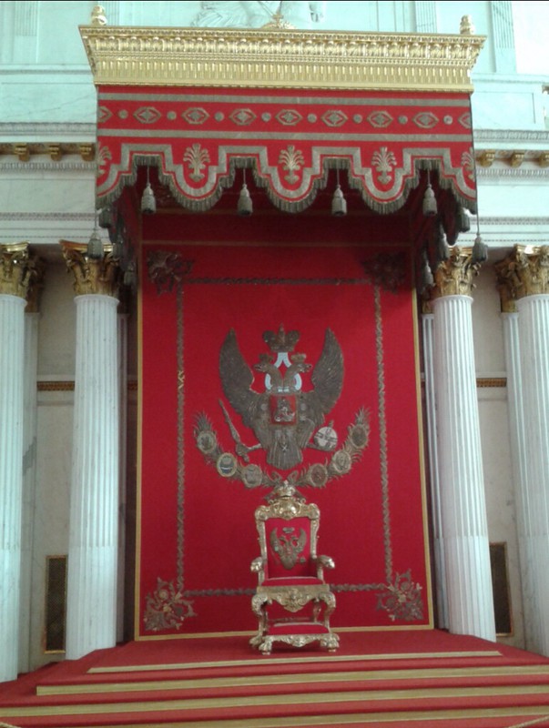 Throne room in the Hermitage