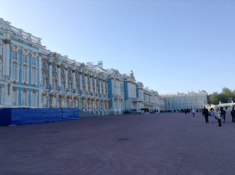 the expanded palace buildings