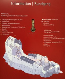 Aggstein Castle layout