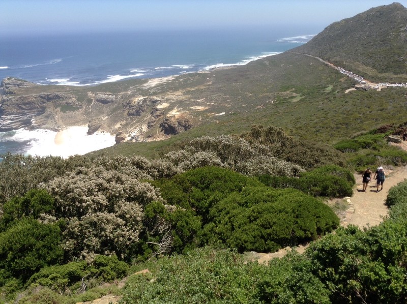 Walk back down from Cape Point