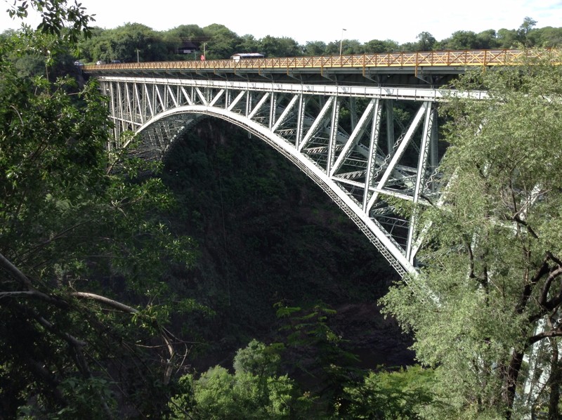 Victoria Falls Bridge over Zambezi R