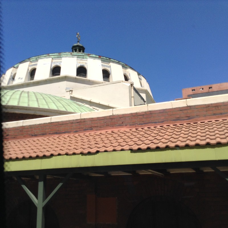 Star of David on former Hillbrow Synagogue dome