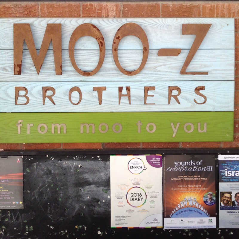 lupper at Mooz Brothers deli in Sandringham
