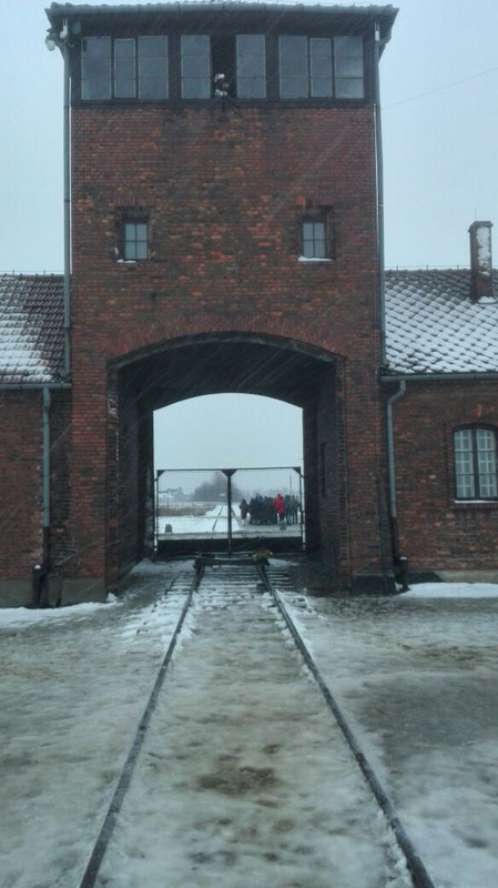 Birkenau entrance - Auschwitz 2