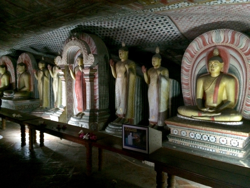 Dambulla Caves - so many statues!
