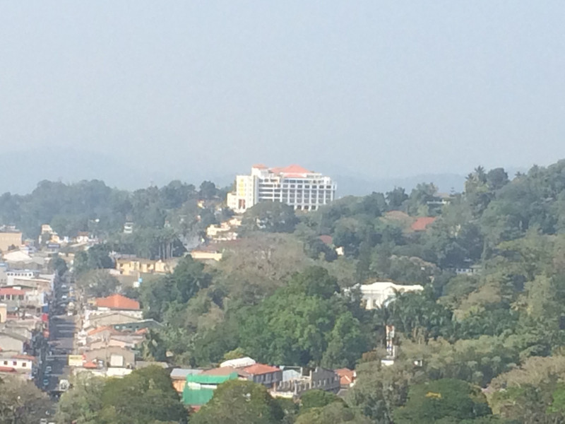 view from Kandy heights